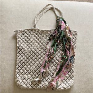 The Beach People Macrame Tote